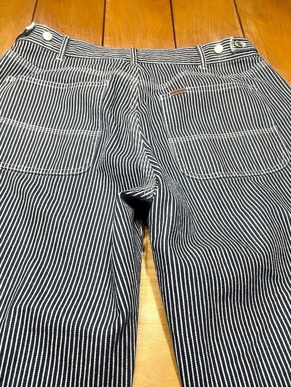 AYR THE HOUSEPLANT Hickory Striped Japanese Twill Utility Workwear 32x32